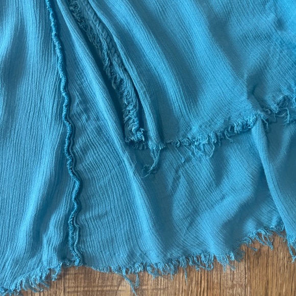 🔥 Free People Look Into The Sun Maxi Dress In Blue Moon Size Small (NWOT) - Picture 9 of 16